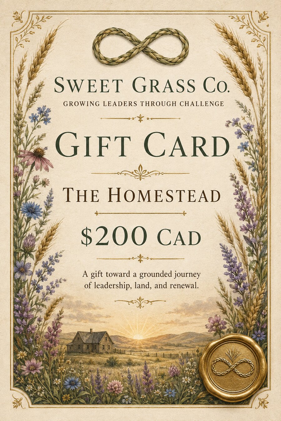 The Homestead — Sweet Grass Co. gift card